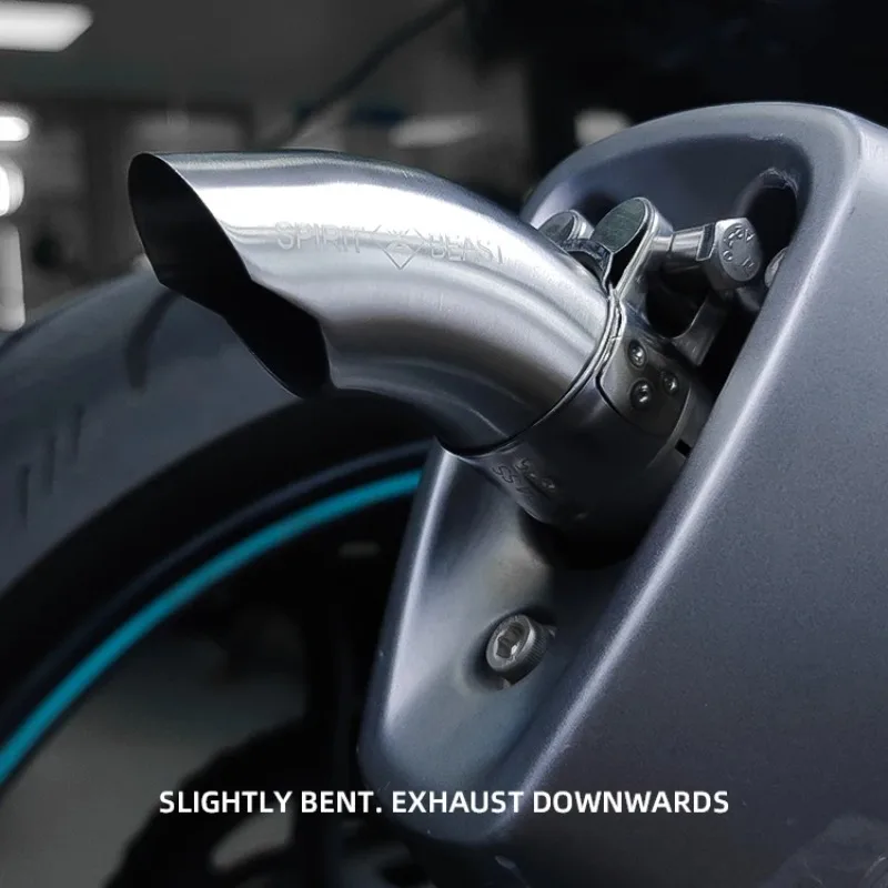 Выхлопная труба Spirit Beast, изгиб, аксессуары для выхлопной трубы мотоцикла, глушитель, выхлопная труба для SUZUKI GSX250R VOGE 300RR 300R