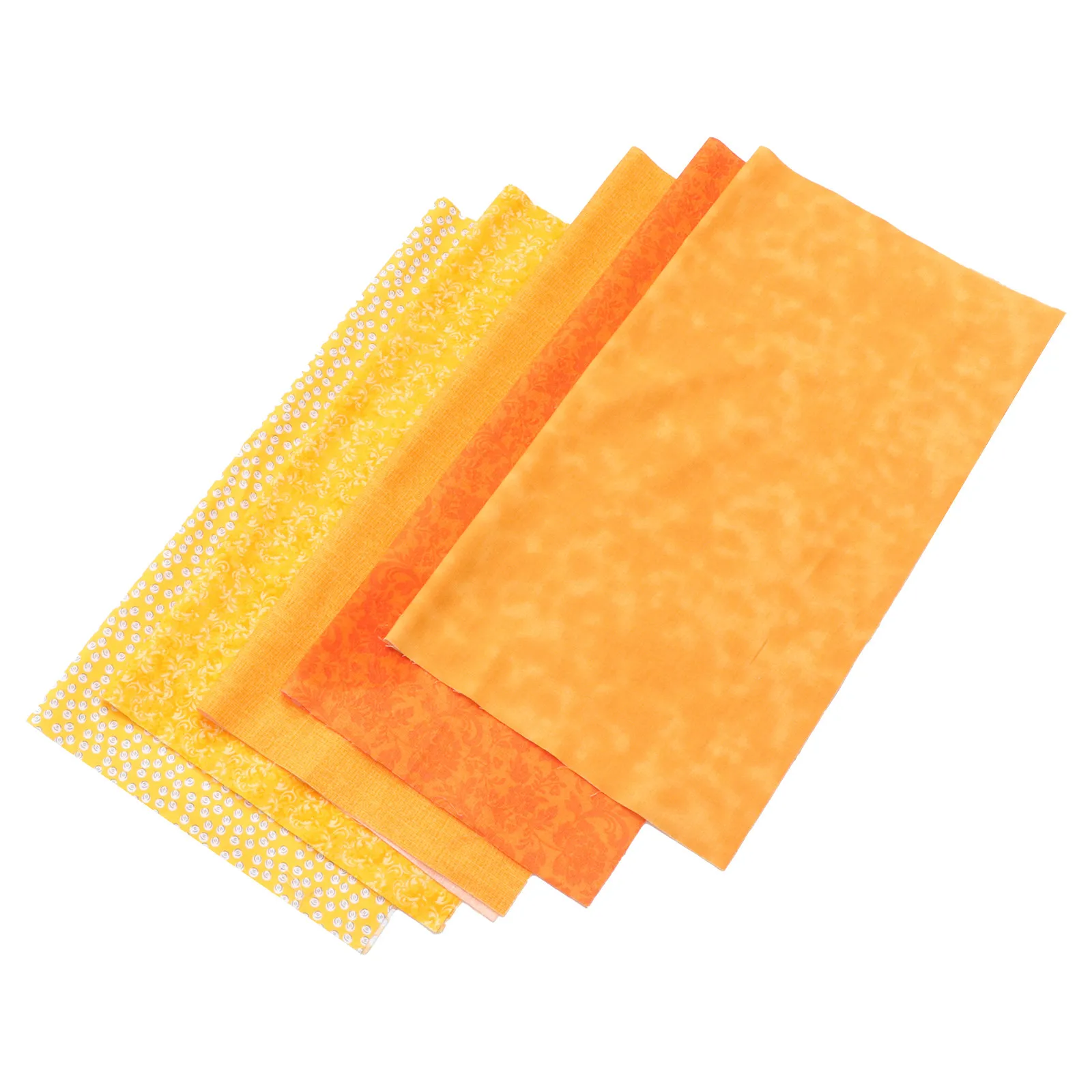 

Набор из 5 хлопковых тканей для квилтинга и пэчворка, с креативным принтованным узором, для праздничного декора, домашнего интерьера и DIY-проектов, предварительно выстиранные