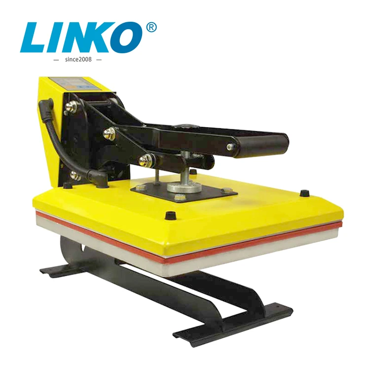 LINKO 40*60cm flatbed heat press transfer machine for t-shirt/ceramics tiles/ glass/phone covers