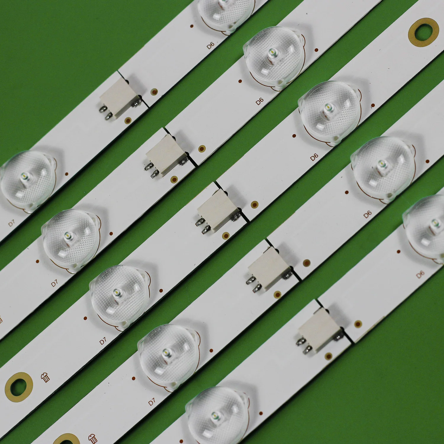 Светодиодная подсветка, 12 ламповых полосок для телевизора Philips 43 дюйма LB43014 V0_00 TPT430U3 EQLSJA.G 43PUS6501 43PUS6101 43PUS6201 43PUS7202 43PUH6101