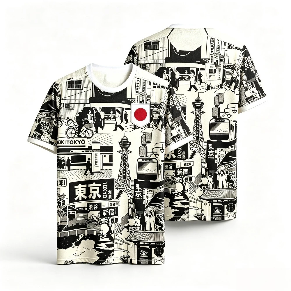 Japan Tokyo Cityscape Graphic  - огляд і ціна Street Fashion Shibuya