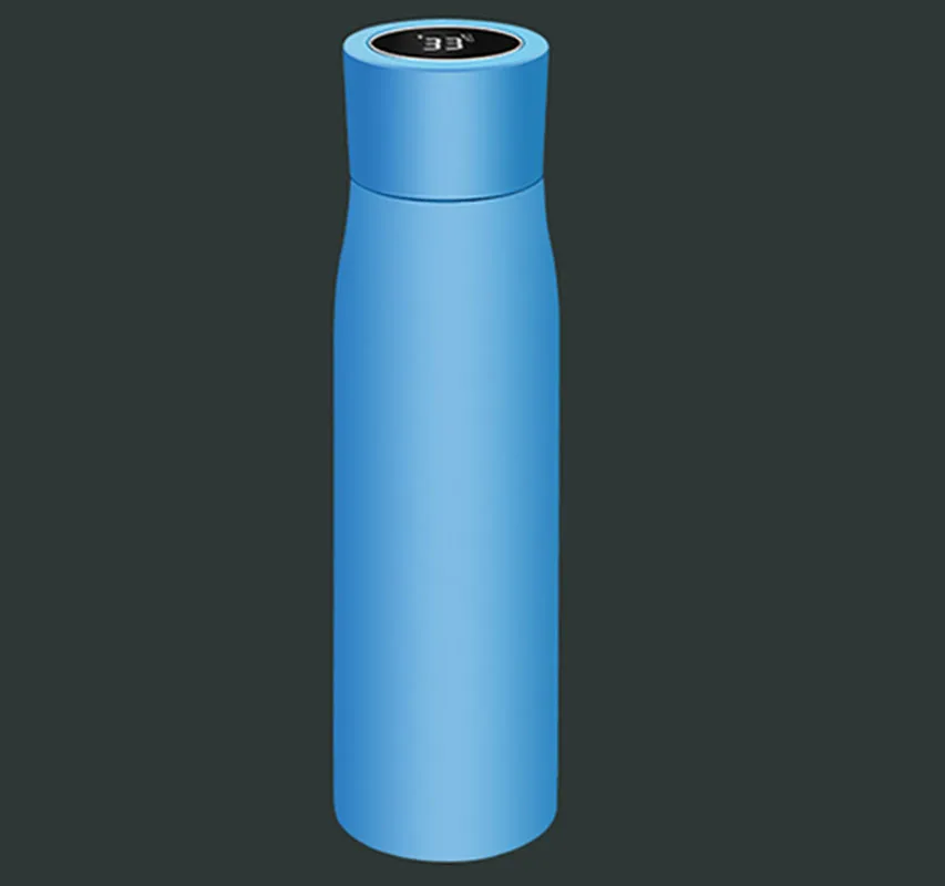 500ml UV Light  Temperature Display Water Bottle  316 Stainless Steel Vacuum Flask With Drink Water Reminder Smart