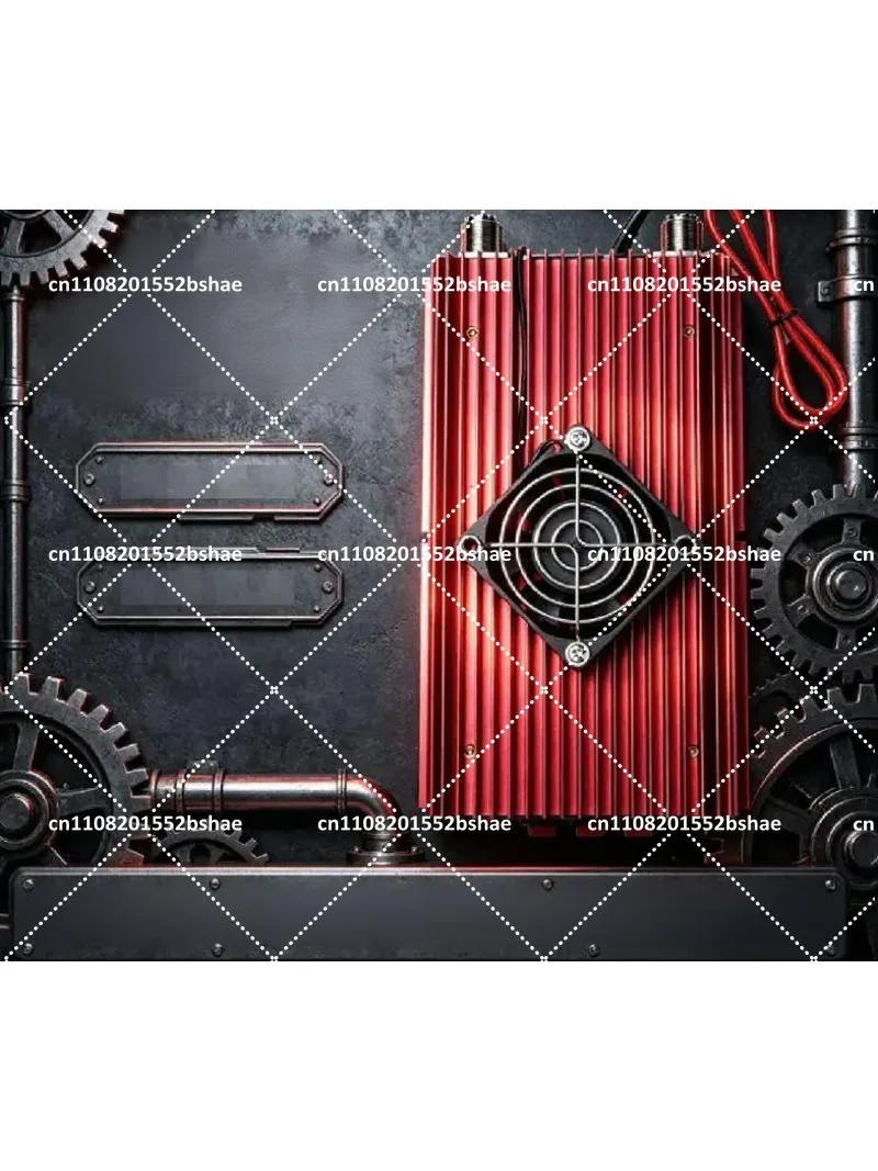 Mini 300W Linear Amplifier, High-Power SSB with Built-in Cooling Fan