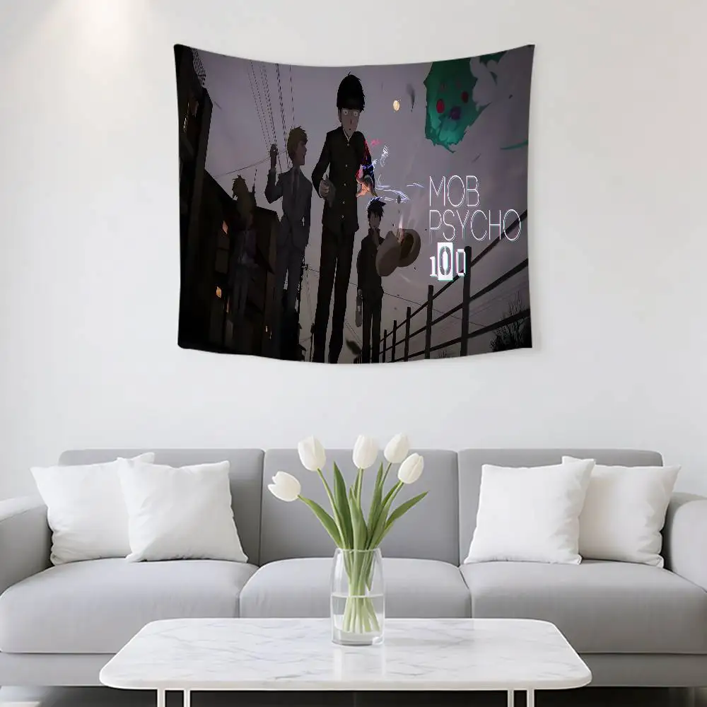 M-Mob P-Psycho 100 II Tapestry Customizable Tapestries Of Various Styles,wall Hangings, Celebrity Photo Printing,wall Hangings