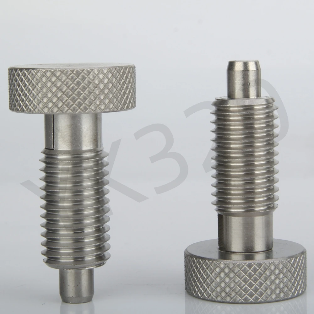 YK230 All Steel Self-Locking Return Type Index Screw Indexing Locating Pins Indexing Spring Plungers Without Nut