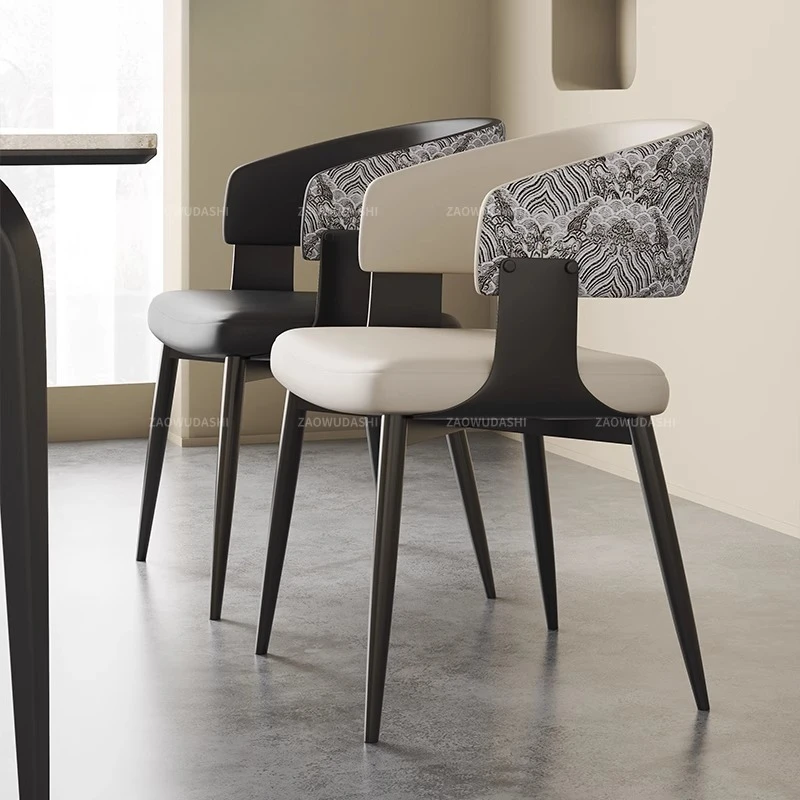 

Kitchen Luxury Dining Chairs Kids Ergonomic Creative Gaming Designer Replica Modern Dining Chairs Arm Lounge Silla Furniture