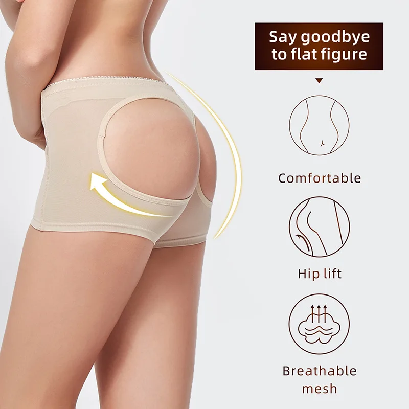 Butt Lifter Shaper Panties Shorts Butt Lift Underwear Briefs Women Body Shaper Sexy Ass Push Up Panty Buttock Open Hip Booty