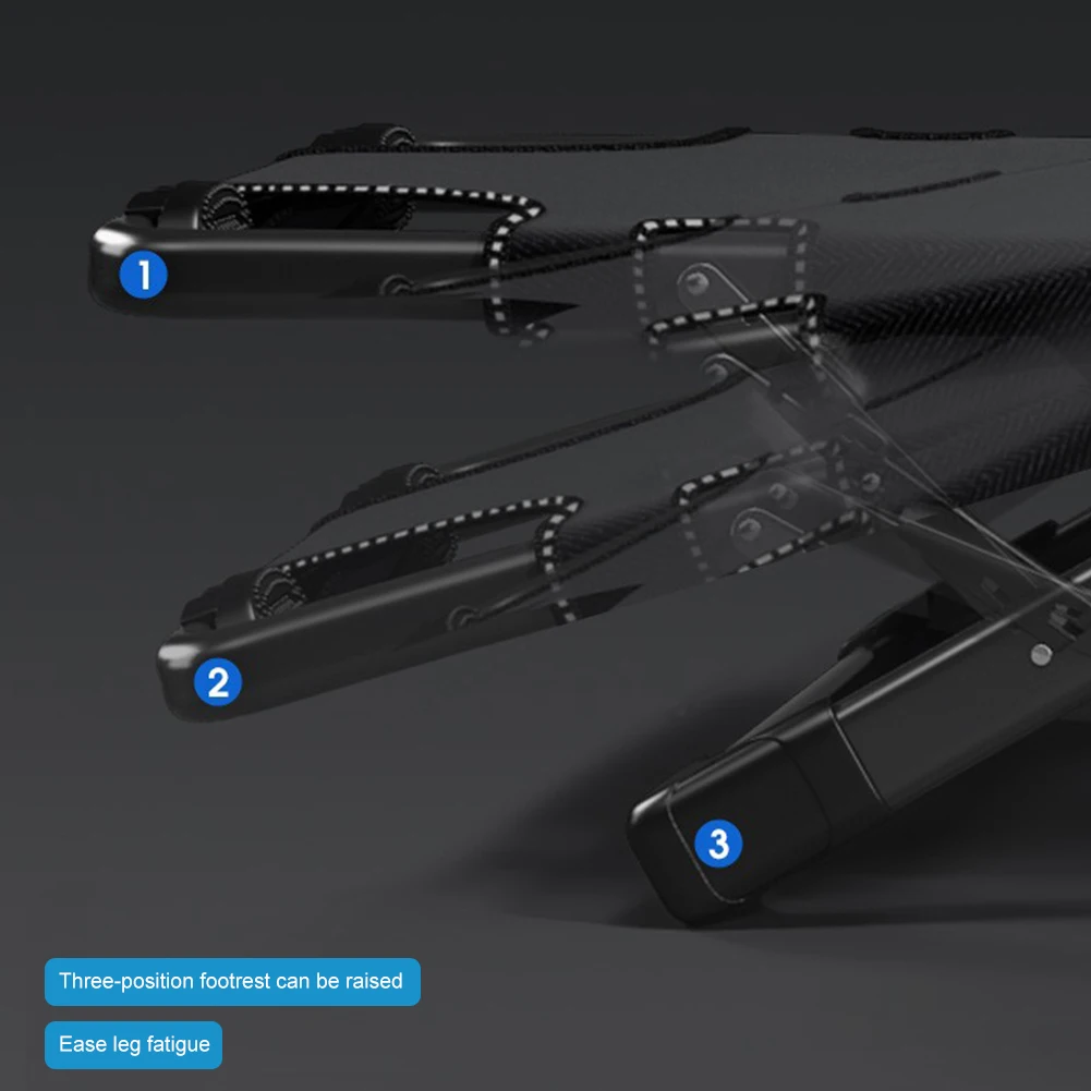 كرسي صالة قابل للتعديل للتخييم، كرسي فناء قابل للطي مع وسادة مسند للرأس للاستخدام الداخلي والخارجي