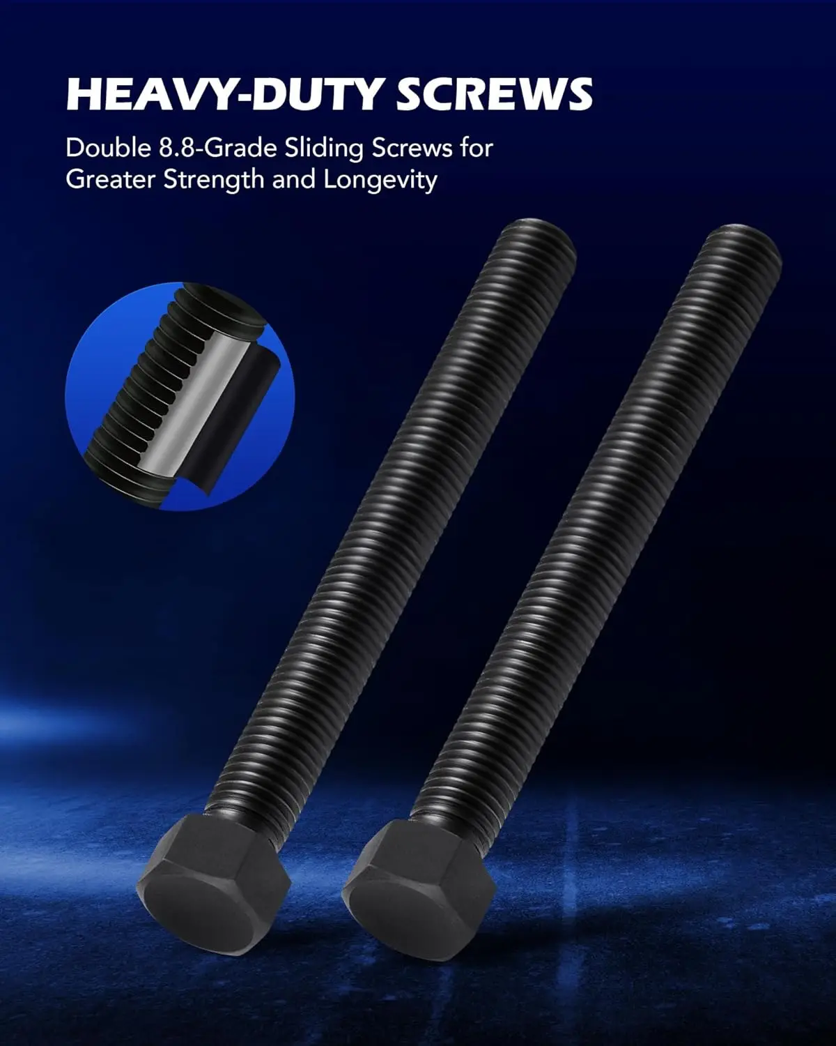 24pc Front Wheel Bearing Press Kit with Sliding Screws, Universal Bushings & Storage Case for Easy Removal & Installation