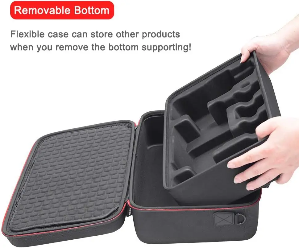 Étui rigide pour DJI Air 2/2S/Mavic 2 Pro et RC Pro - Convient aux drones, aux contrôleurs, aux batteries, au chargeur, aux accessoires (étui uniquement)
