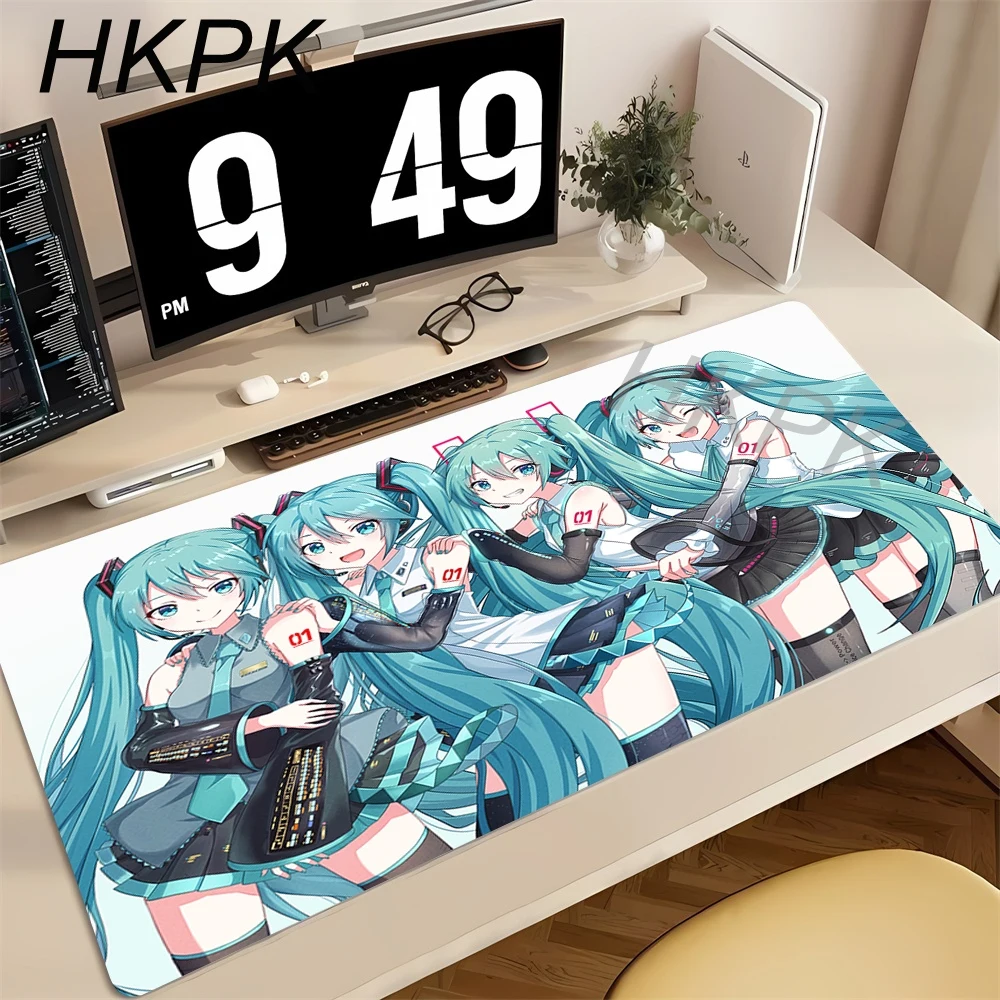 애니메이션 마우스 패드 게이머 키보드 패드 데스크 H- - Pc Gaming Hatsune Miku 리뷰 및 가격