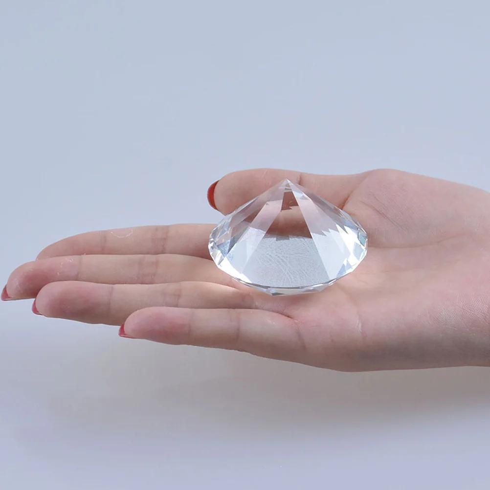 

5 Pcs Diamond-shaped Crystal Nail Charms Diamonds for Decoration Realistic Look Fake