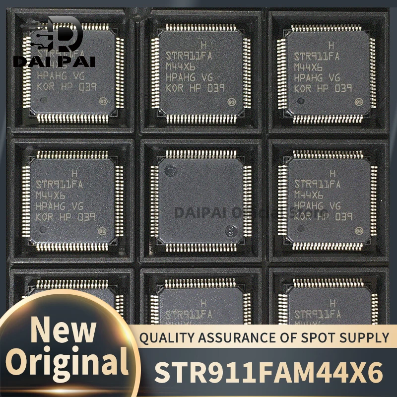 (1Pcs/Lot) 100% New original STR911FAM44X6 STR911FA M44X6 TQFP-80 Chipset