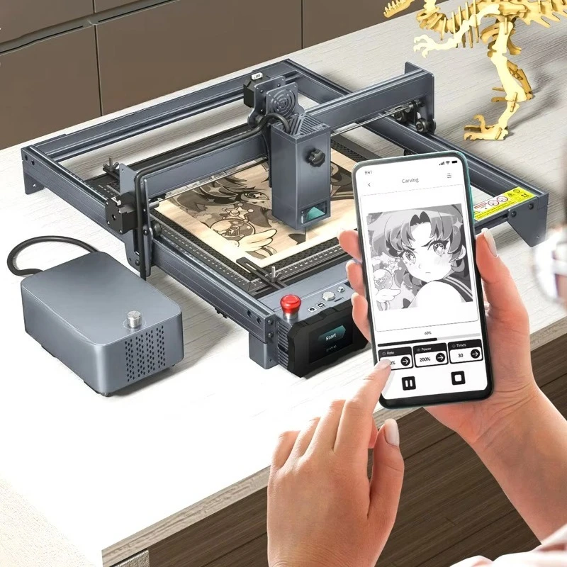 

2025 X20 PRO A20 S20 130W Engraver Metal Diode CNC Metal Marking Acrylic Woodwork Cutting Machine Built-in Air A