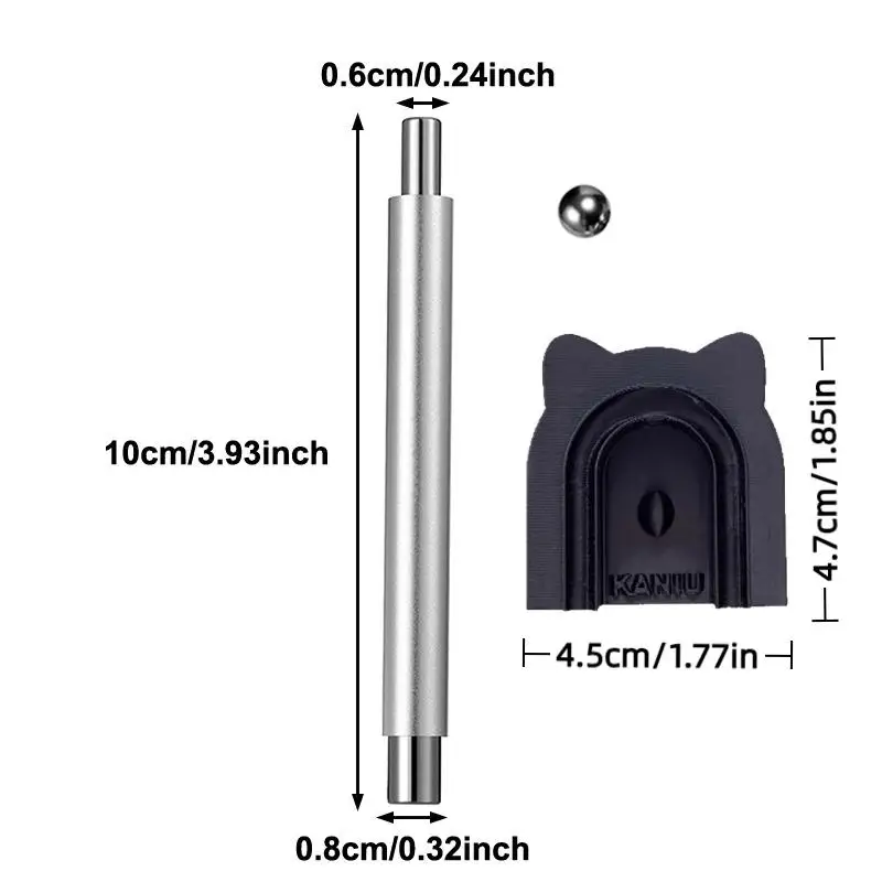 Cat Eye Magnet Tool Double-ended Nail Art Magnet Stick For DIY Magnetic Cat Eye Gel Special Nail Tool French Nail UV Magnetic