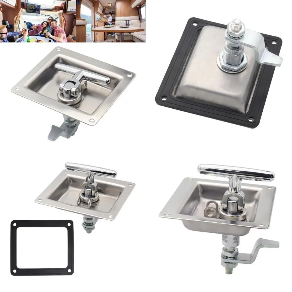 

02de нержавеющая сталь T -тип ручка замок для грузовиков караваны лодки