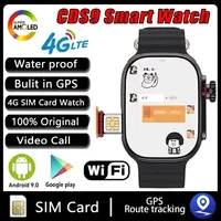 S9/S10Super Rotating Camera Original4Gsmartwatch CDS9GPS/WIFI Heart Rate Tracker Storage download application sports smartwatch
