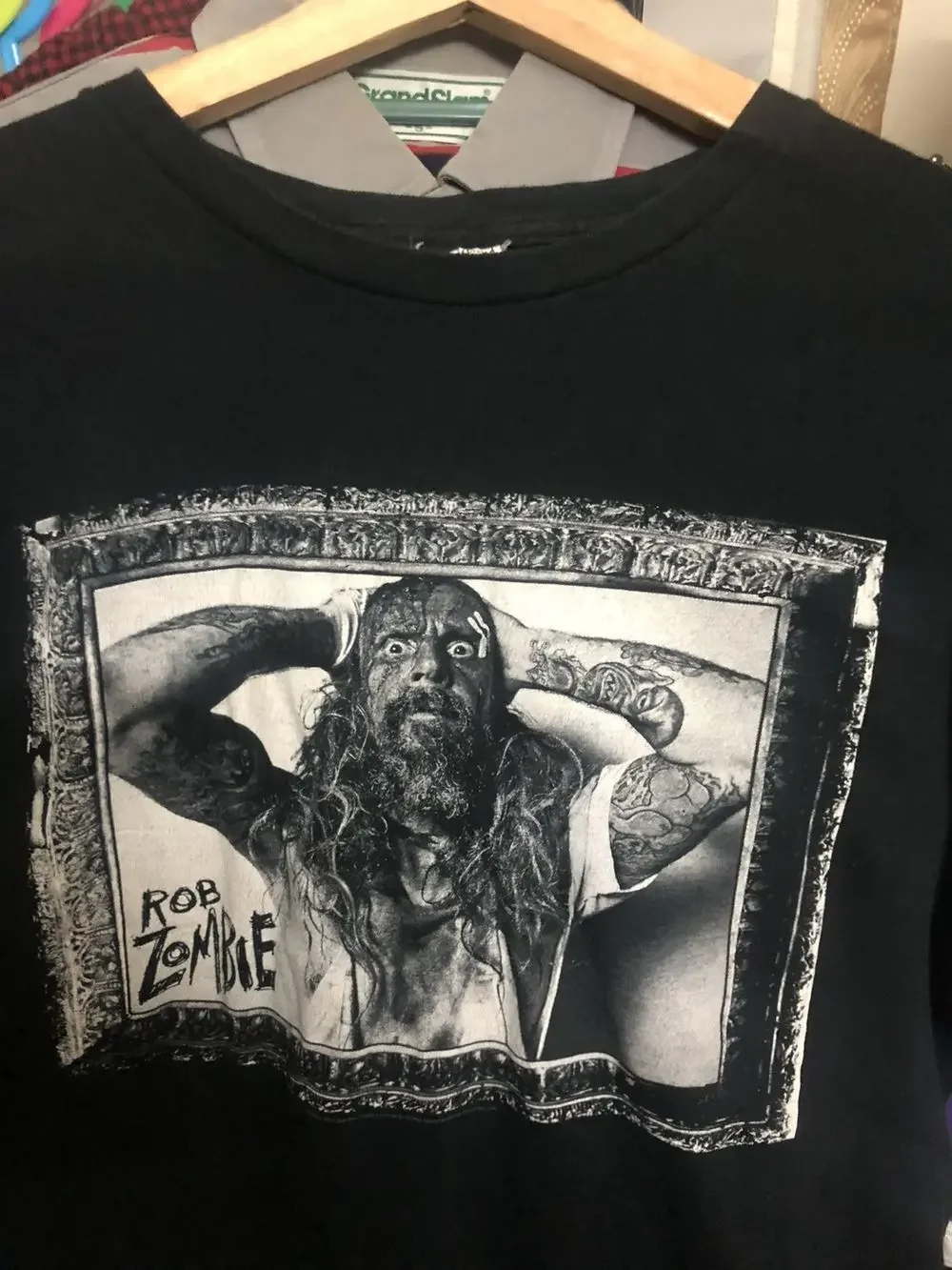 Rob Zombie/white zombie dragula Horror Graphic T shirt black tee NH12932