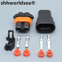 shhworldsea 2.8mm universal for 9005 HB3 9006 HB4 female male  plastic fog connector  bulb socket hid DIY
