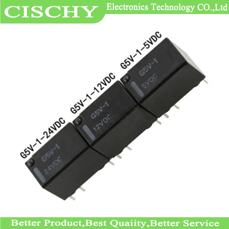 1PCS G5V-1 5VDC 12VDC 24VDC 6Pin SPDT Mini Signal Relay G5V-1-5VDC G5V-1-12VDC G5V-1-24VDC 5V 12V 24V