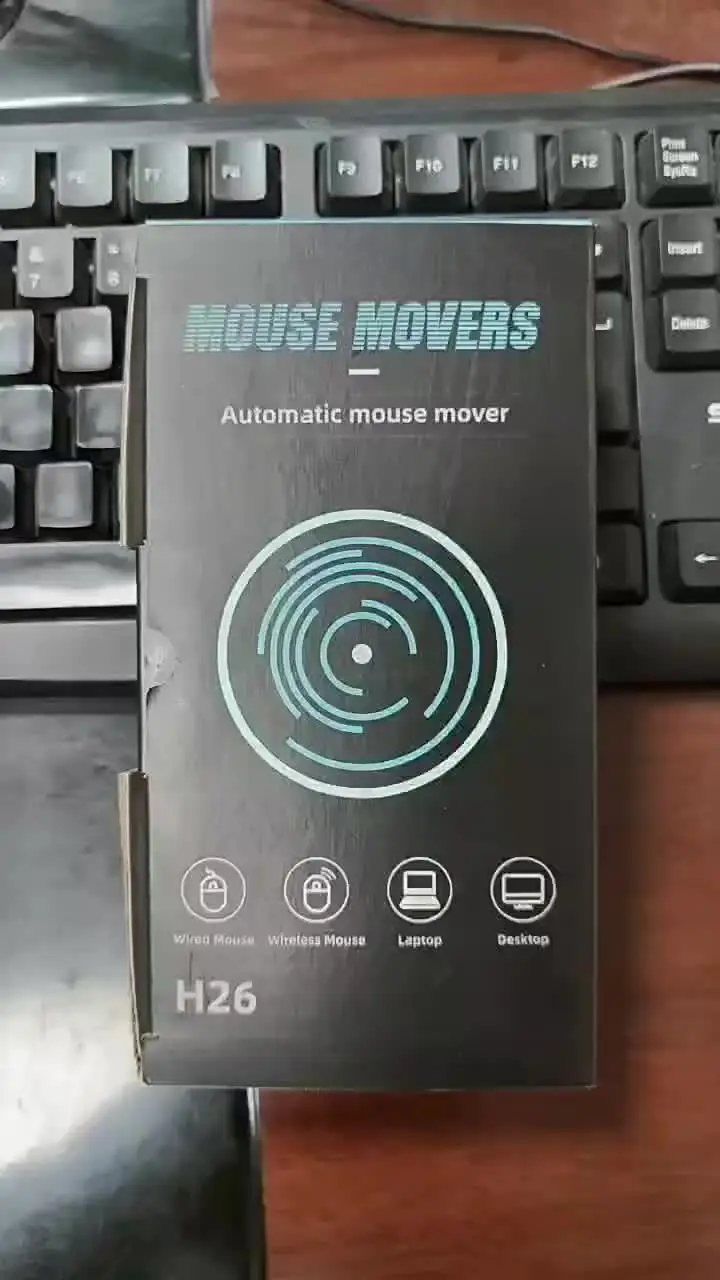 Undetectable Mouse Jiggler 5V 1A Simulate Mouse Mover Wired Wireless Mouse Compatible for Computer Awakening for Keeps PC Active