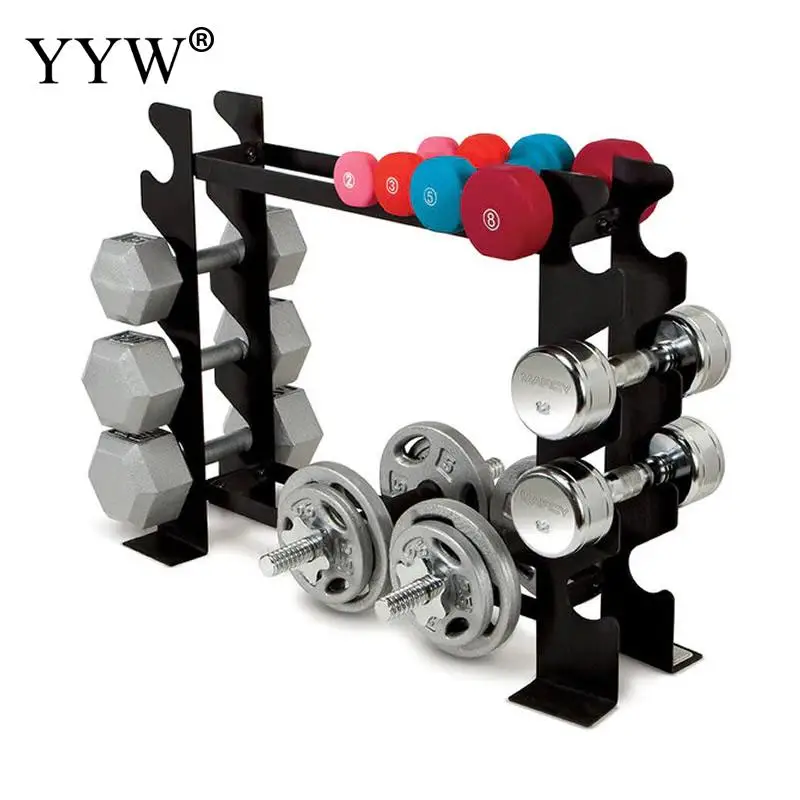 

Iron Dumbbell Rack Holder Bracket Home Gym Fitness Dumbbells Equipment Support Stands Rack Weightlifting Holder Accessories