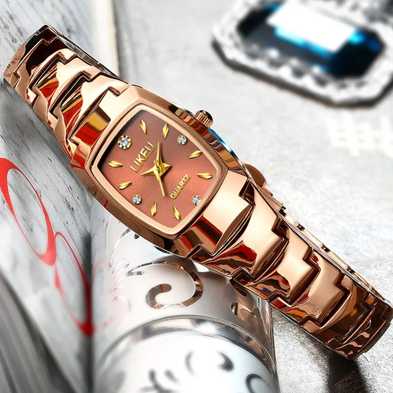 2023 Nieuwe Horloge Vrouwen Horloges Topmerk Luxe Goud Waterdicht Quartz Horloge Dames Klok Mode Eenvoudige Vrouwen Relogio