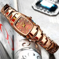 2023 New Watch Women Watches Top Brand Luxury Gold Waterproof Quartz Wrist Watch Ladies Clock Fashion Simple Women Relogio