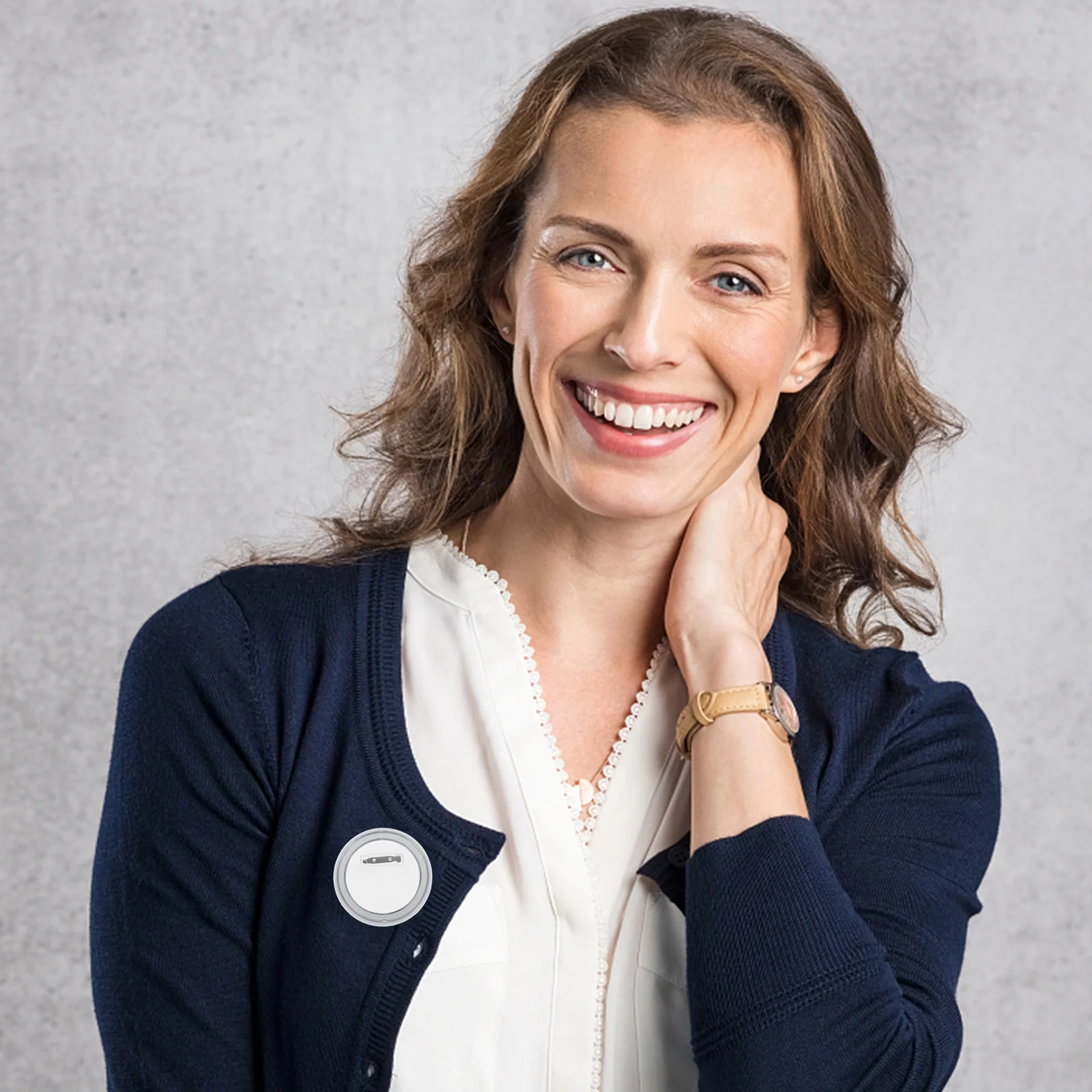 

10Pcs 75mm Acrylic Badge Pins Clear Photo Buttons DIY Crafts Accessories Unique Stylish Design Acrylic Button Pins