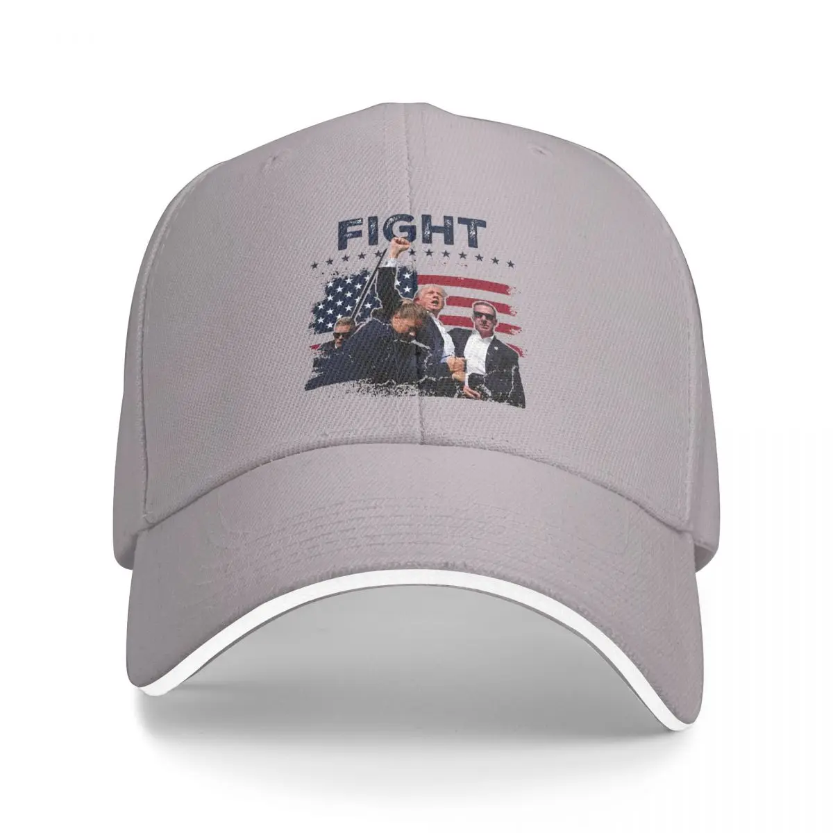 Gorra de béisbol lavada para hombre, gorro Snapback de camionero de lucha, sombrero de papá, sombreros de Golf t-trumps