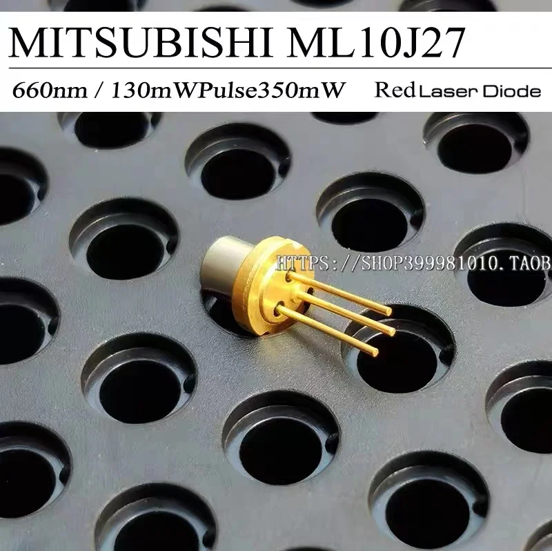

Original Mitsubishi ML101J27 660nm 130mw PUSH 350mw high hat red laser diode single mode