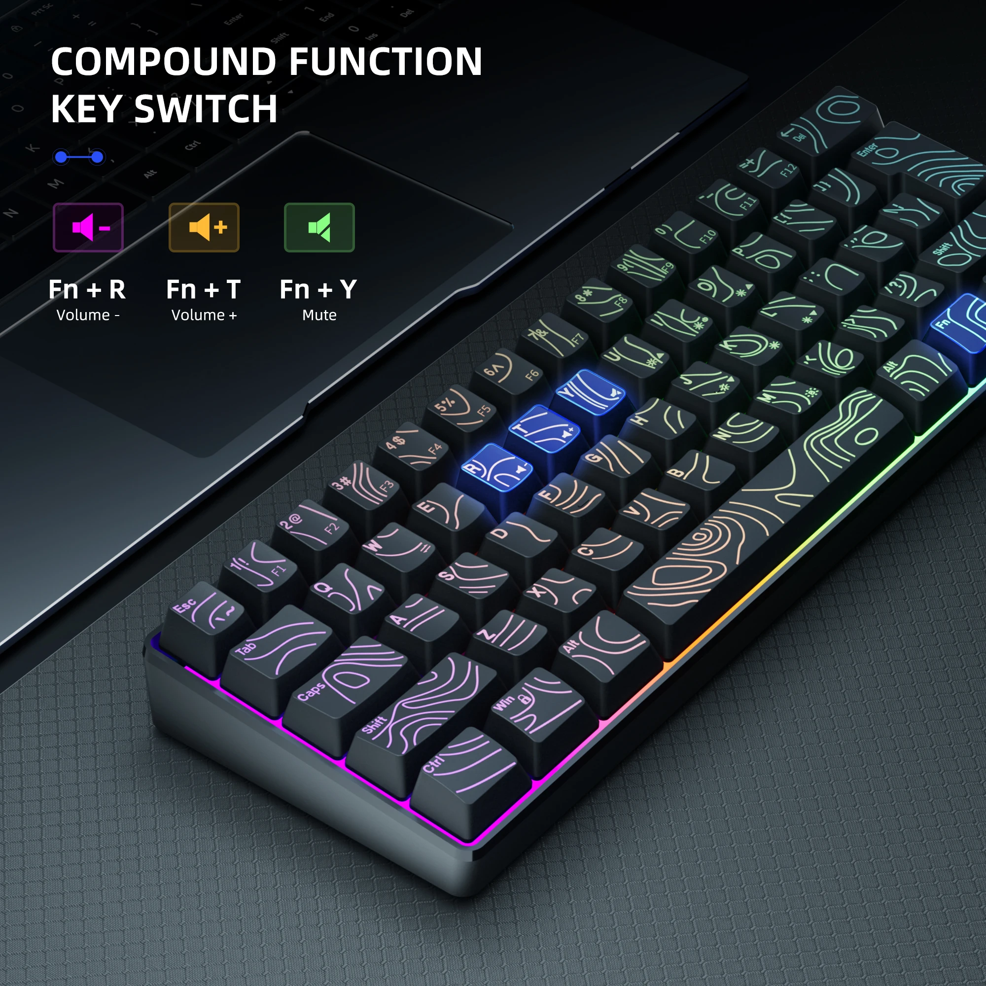 60% Gaming Keyboard…