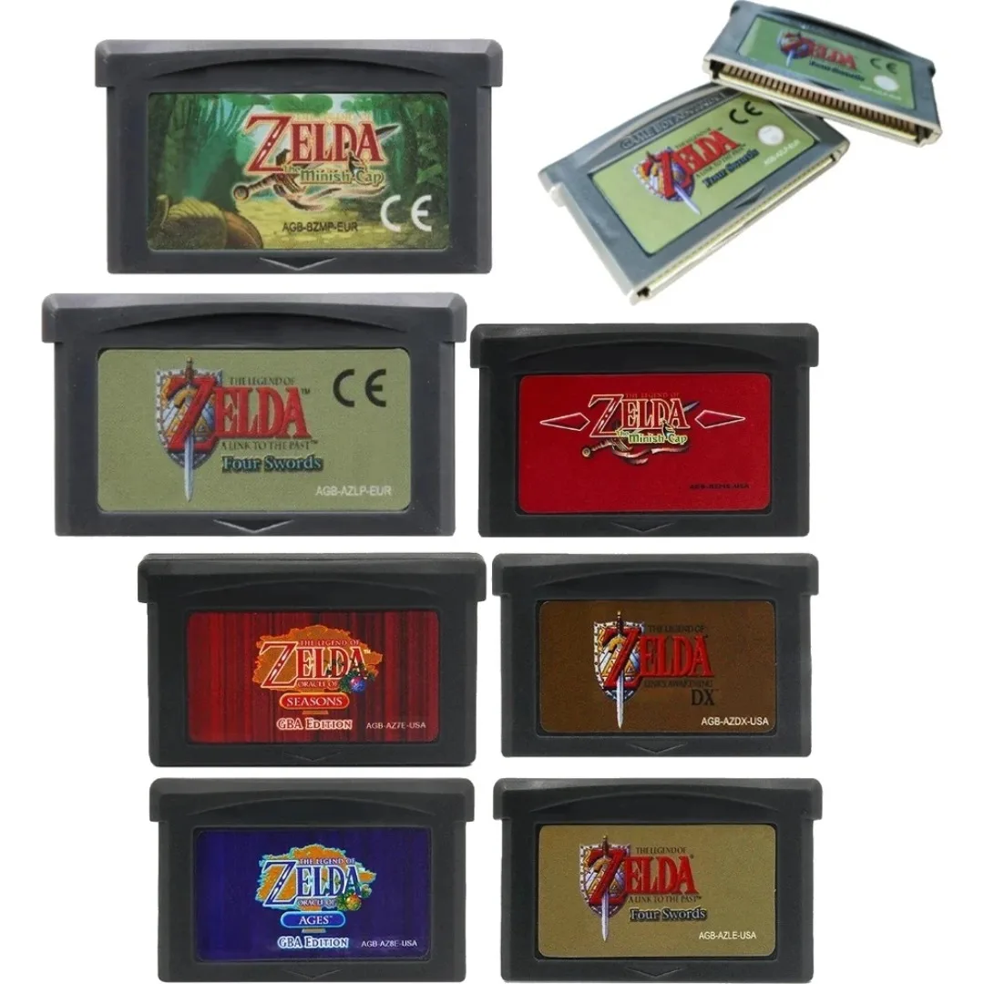 Battery Save Game Cartridge Video Game Console Card Zelda Series Links Awakening Oracle of Ages Seasons High Quality for GBC