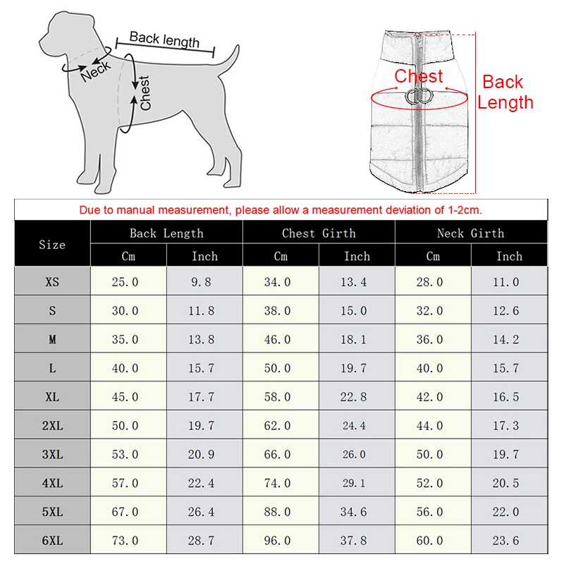 Winter Haustier Hund Kleidung warme große Hund Mantel Welpen Kleidung wasserdichte Haustier Weste Jacke für kleine mittelgroße Hunde Golden Retriever – Detail 2