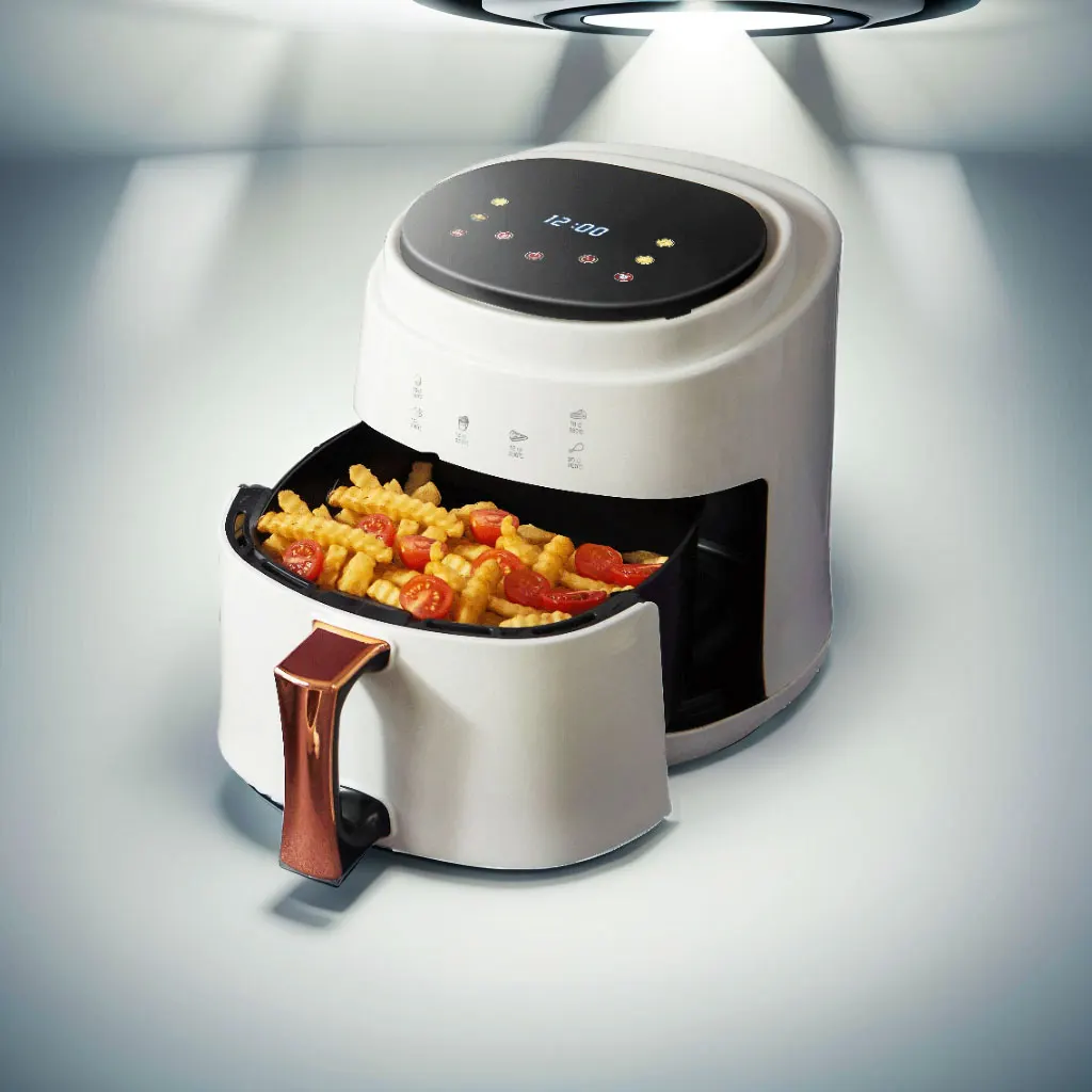 

2024 Hot Sale Home 8L Large Capacity Intelligent Electric Fryer Chips Machine Digital Display Screen Air Fryer 8 Litres