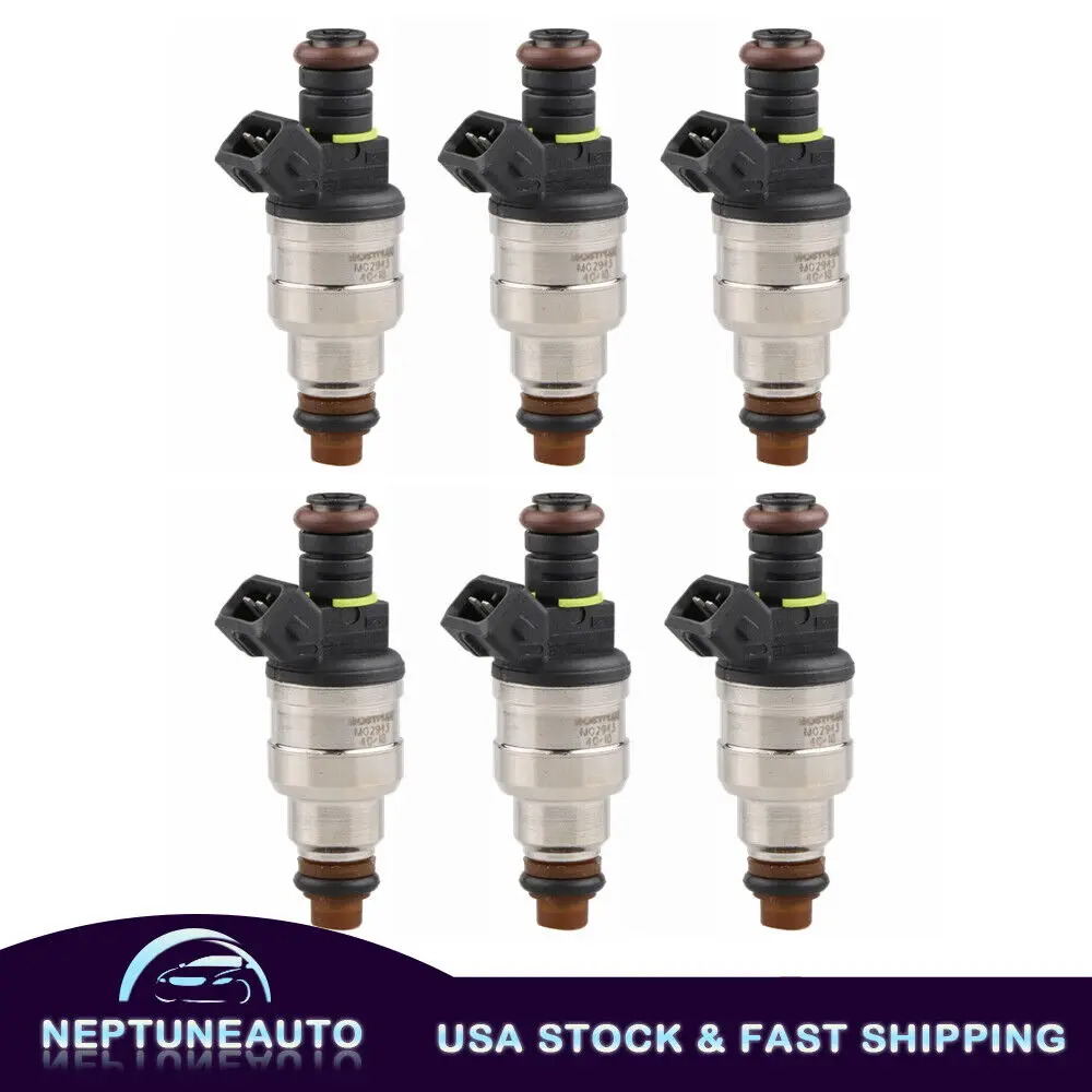 

6X EV1 Fuel Injectors For Ford Ranger Aerostar Explorer Mazda B4000 4.0L V6