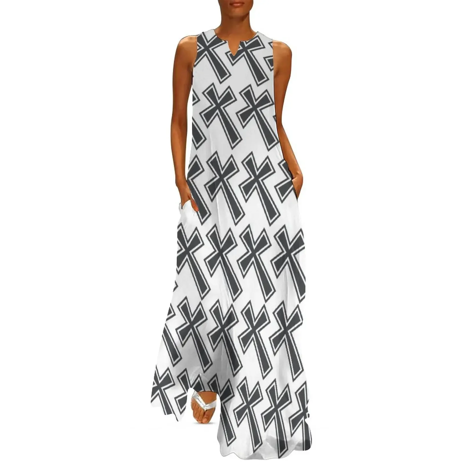 

cross Long Dress evening dresses ladies ladies dresses for women 2025 dress party night dresses korean style Dress