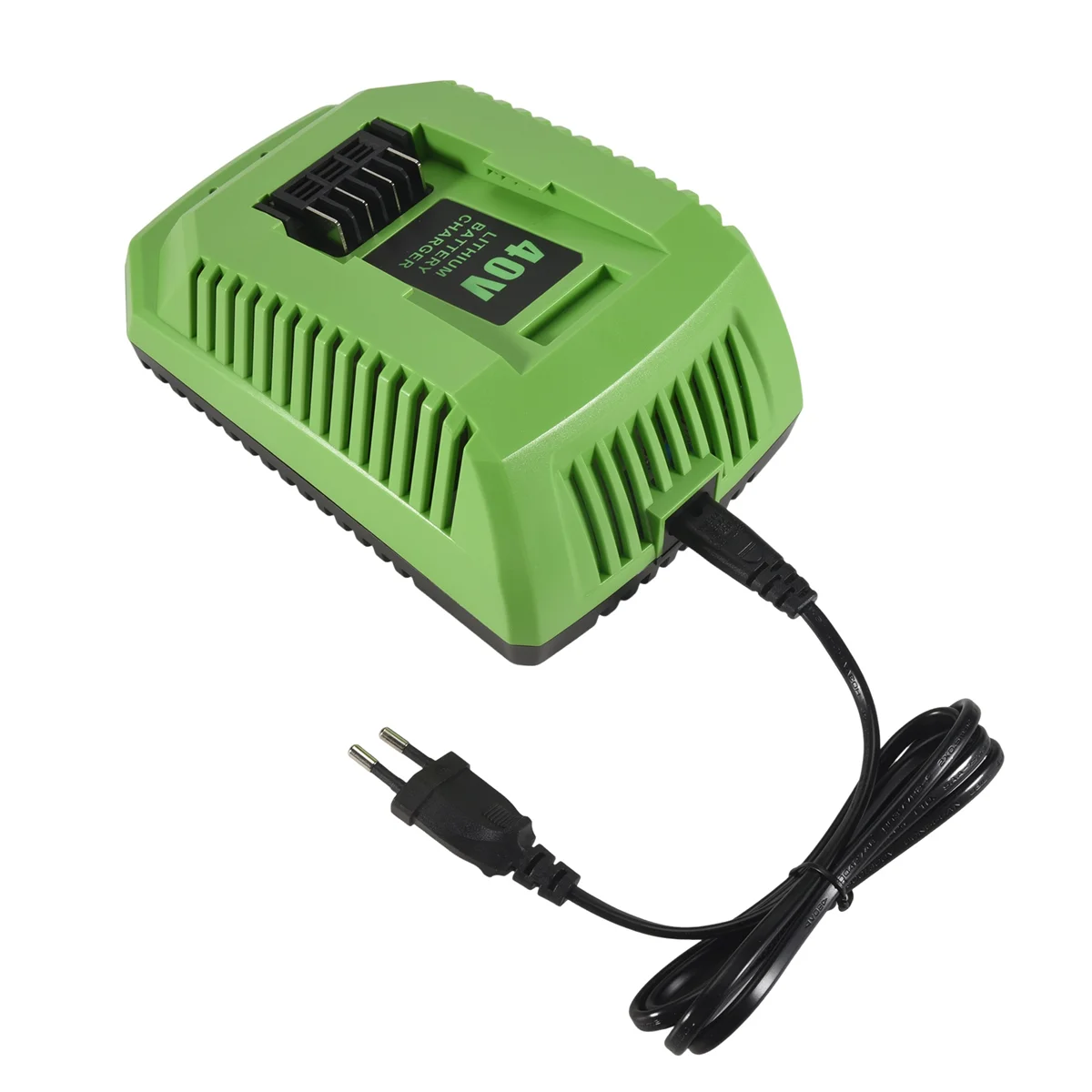 

A72T 40V Lithium Battery Charger for GreenWorks 29482 G-MAX 40V Li-Ion Battery 29472 29482 29652 G40825 EU Plug