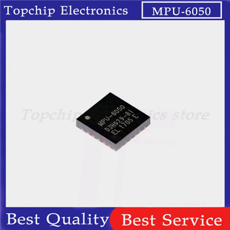 5pcs MPU6050 QFN24  Gyroscope Multi-Function Sensor Ic Chip MPU-6050 6050 SMD QFN-24