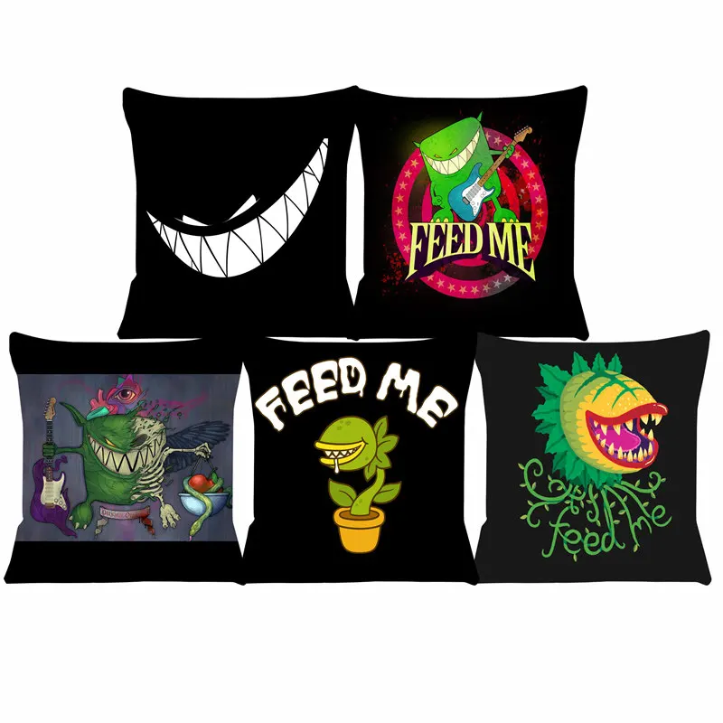 FEED ME Cushion Cover for Sofa Pillow Case Cover Seat Car Throw Pillowcase 45X45cm For Home Decorative SJ-260