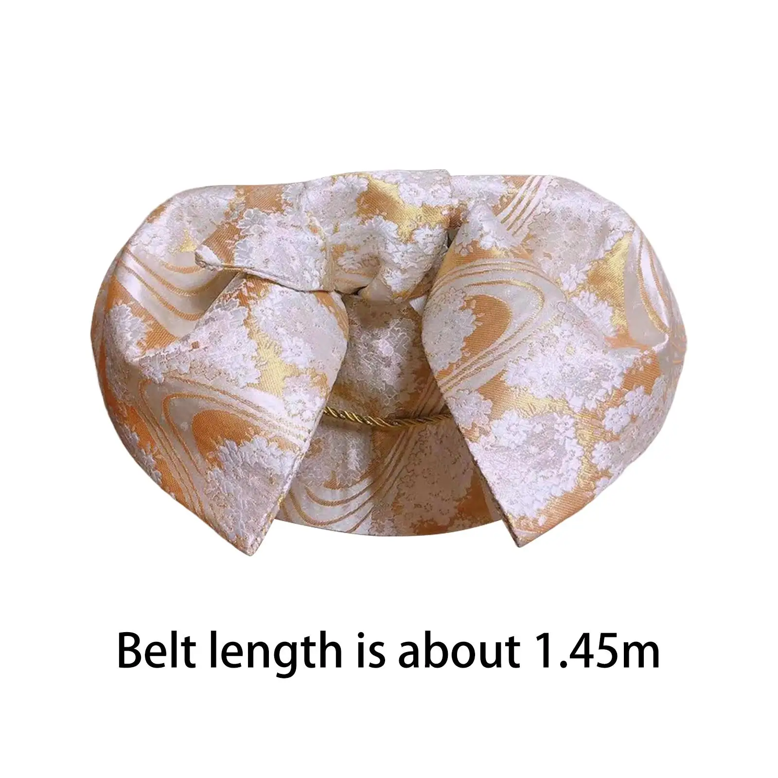 Kimono Obi Japanischer Schärpengürtel, vorgebundene Schleife, breiter süßer Dressing-Geisha-Taillengürtel