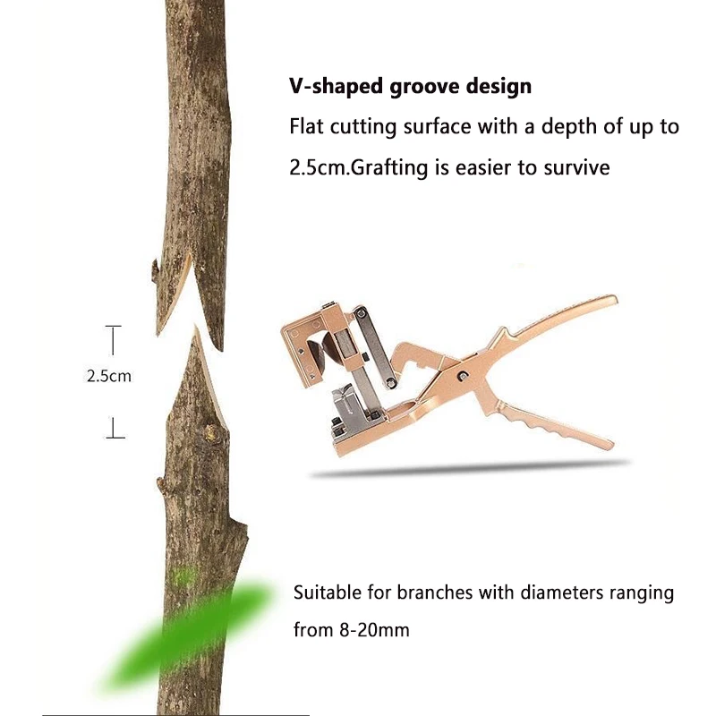 Fruit Tree Grafting Artifact Fruit Tree Grafting Special Tool Multi Functional Thick Branch Grafting Scissors For Garden