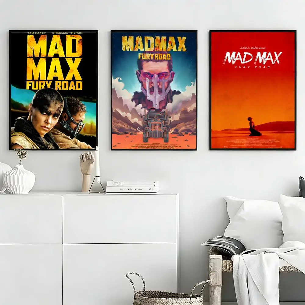 Movie Mad Max Fury Road Poster High-definition  poster stickers, suitable for bedroom, living room, home decoration view 3