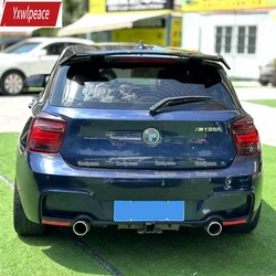 Roof Spoiler For BMW 1 Series F20 F21 116i 120i 118i M135i Hatchback 2011-2018 High Quality ABS Glossy Black Rear Trunk Wing