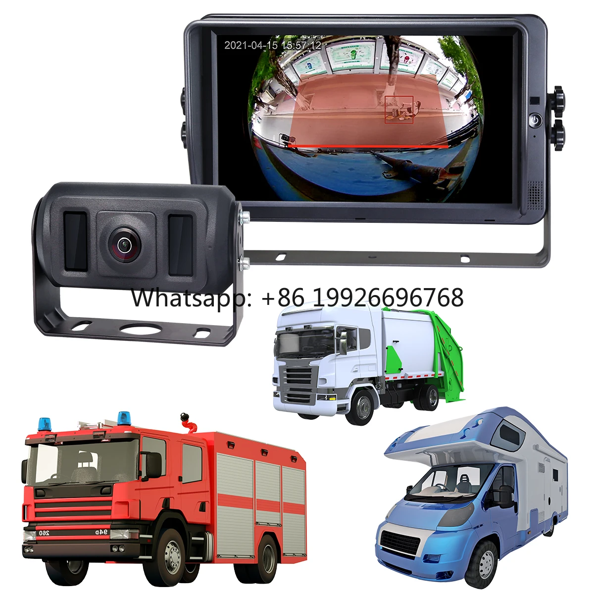 

Ai Vehicle Camera People Vehicle Detection for Security Truck Side / Back View