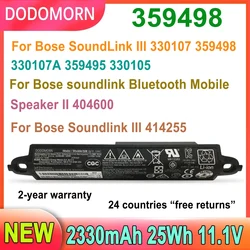 DODOMORN 359498 Battery For soundlink Bluetooth Speaker II 404600 For Bose SoundLink III 412540 414255 330107A 359495 330105