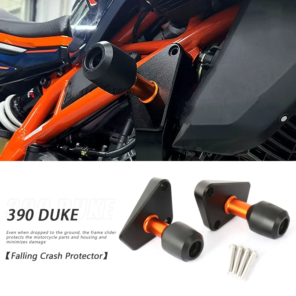 

New Frame Slider Crash Protector For 390 Duke 390Duke 390 DUKE 2024 Motorcycle Accessories Falling Protection Kit