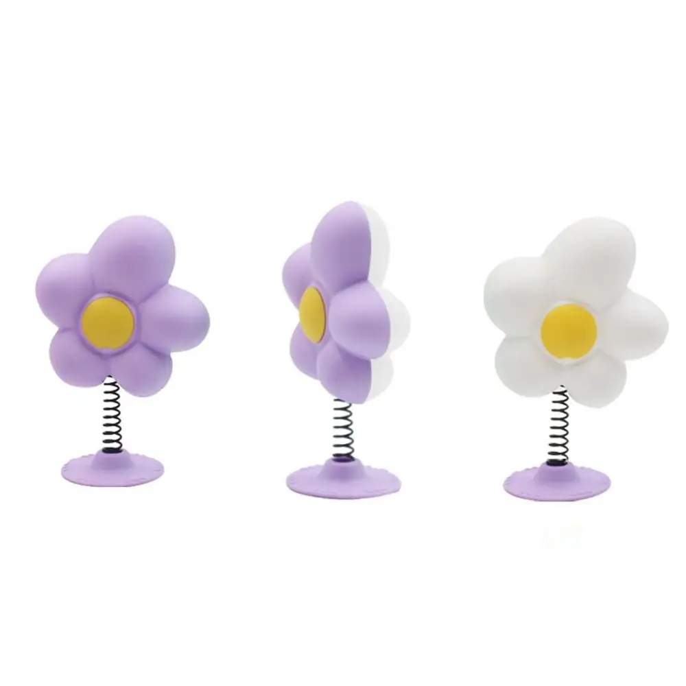 Fashion Motorcycle Bike Helmets Shaking Small Flower Driving Styling Universal Helmet Decoration Sun Flower Girls Gift for Women