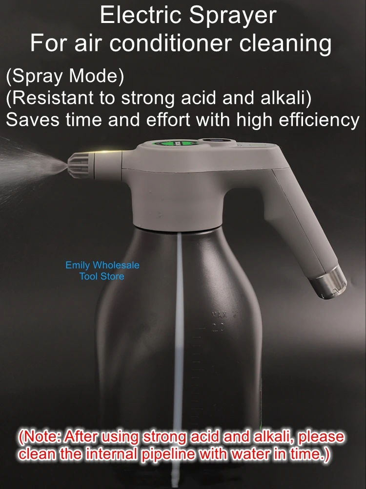 C2BW electric spray can air conditioning cleaning can be over the medicine watering household watering sprayer