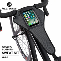 WEST BIKING Bike Trainer Sweatbands Home Exercise Training Indoor MTB Bike Cycling Accessories Strong Durable Bicycle Sweatband